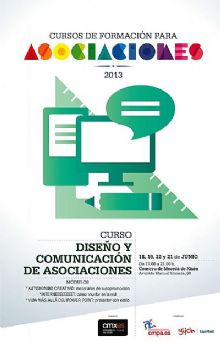 cartel `Curso de Diseo y Comunicacin para Asociaciones`